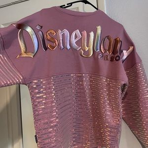 Disneyland purple and sparkles spirit jersey